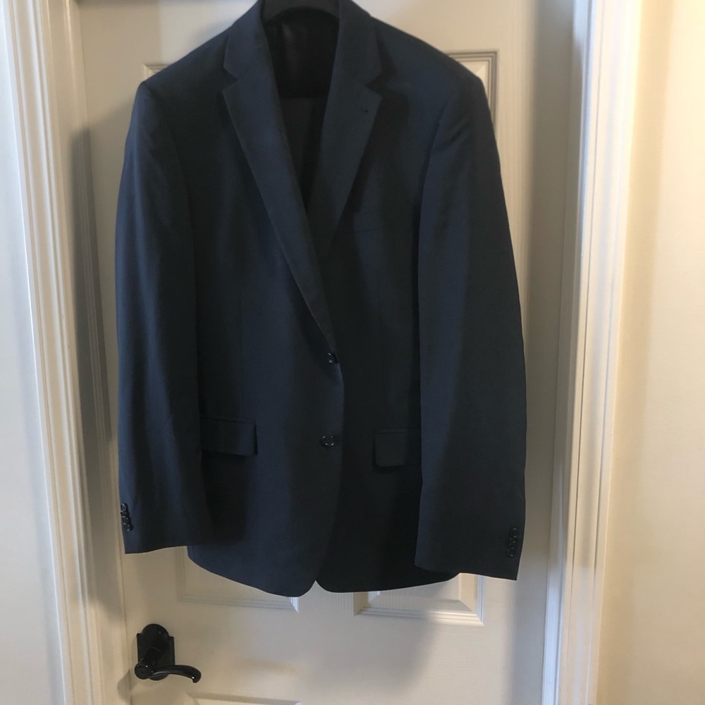 S.Cohen Mens Navy suit 44L/38 waist